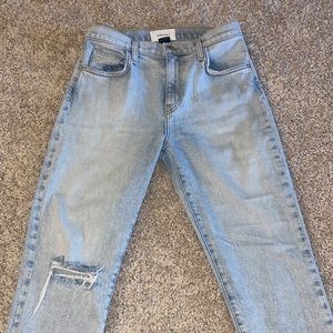 Women’s Current/Elliot vintage light wash jeans